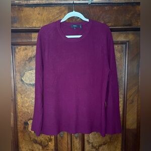 GUC Theory- Ribbed Knit Cashmere Sweater. Size M